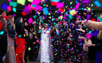 Confeti novias